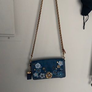 Super rare denim coach bag